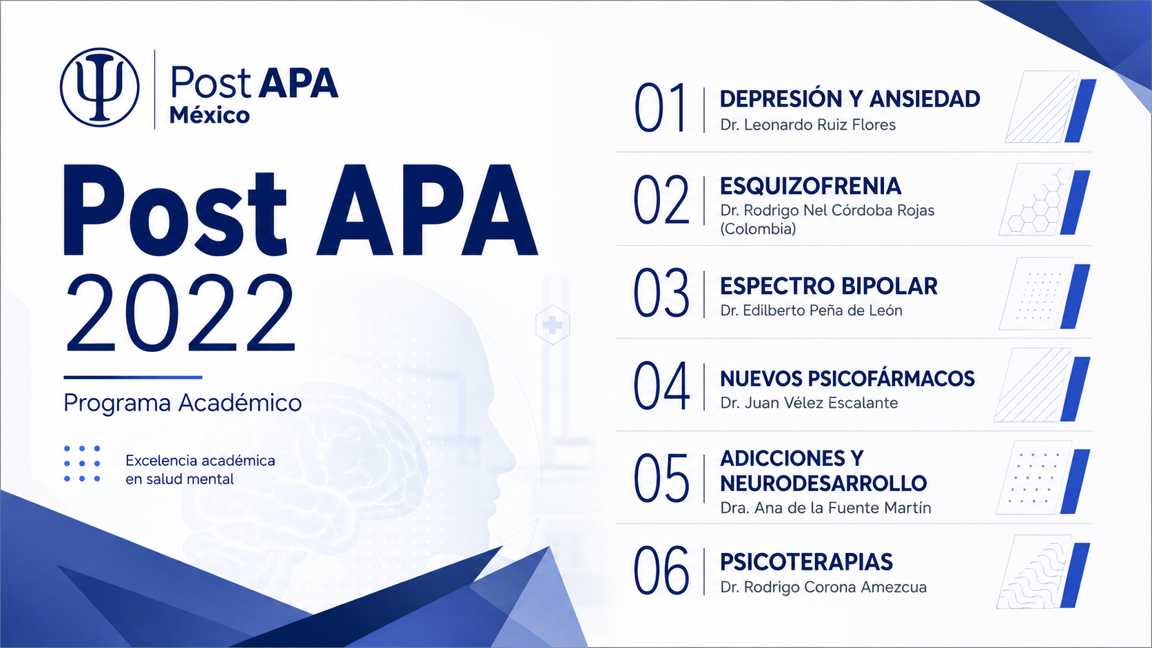 Post APA 2022: Avances más relevantes de la psiquiatría contemporánea.